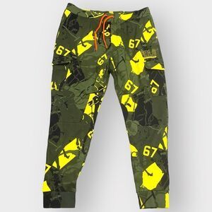 Polo Ralph Lauren Military Army Camo Big Pony Cargo Jogger Sweatpants Mens XL